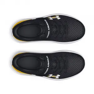 Chlapčenská športová obuv (tréningová) UNDER ARMOUR UA BPS Surge 4 black taxi white