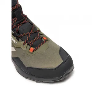 Pánska členková turistická obuv ADIDAS Terrex AX4 Mid GTX olive strata wonder beige core black