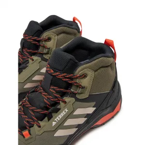 Pánska členková turistická obuv ADIDAS Terrex AX4 Mid GTX olive strata wonder beige core black