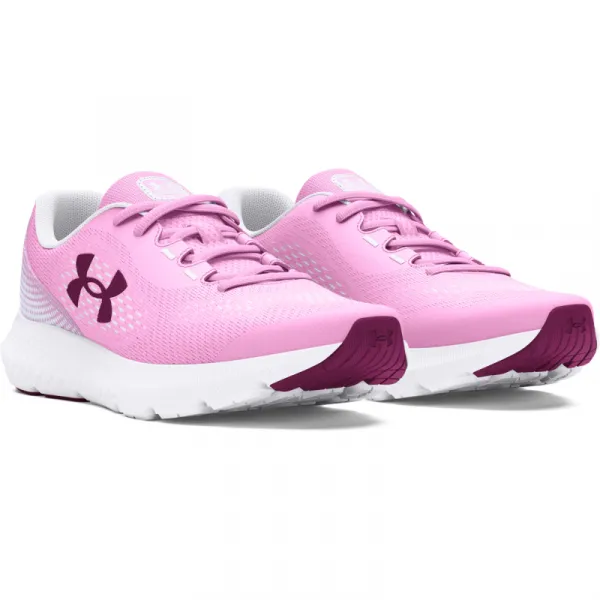 Dievčenská športová obuv (tréningová) UNDER ARMOUR UA GGS Charged Rogue 4 stellar pink white purple gemini