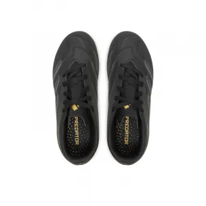 Chlapčenské futbalové kopačky outdoorové ADIDAS Predator K FG core black carbon gold met