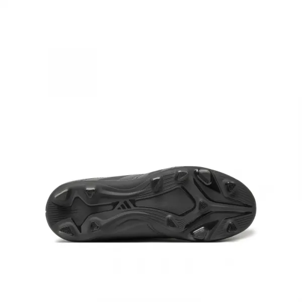 Chlapčenské futbalové kopačky outdoorové ADIDAS Predator K FG core black carbon gold met
