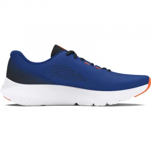 Chlapčenská športová obuv (tréningová) UNDER ARMOUR UA BGS Charged Rogue 4 tech blue black orange blast