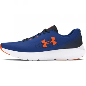 Chlapčenská športová obuv (tréningová) UNDER ARMOUR UA BGS Charged Rogue 4 tech blue black orange blast