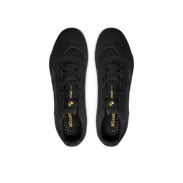 Pánske futbalové kopačky halové ADIDAS Predator M IC core black carbon gold met