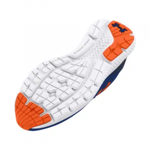Chlapčenská športová obuv (tréningová) UNDER ARMOUR UA BGS Charged Rogue 4 tech blue black orange blast