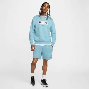 Pánska zateplená mikina NIKE M NSW SW AIR CREW FLC BB-464 DENIM TURQ BLACK
