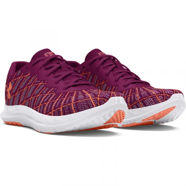 Dámska bežecká obuv UNDER ARMOUR UA W Charged Breeze 2 purple gemini flare orange orange