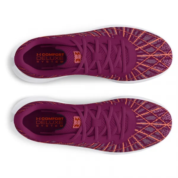Dámska bežecká obuv UNDER ARMOUR UA W Charged Breeze 2 purple gemini flare orange orange