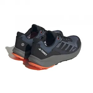 Pánska bežecká trailová obuv ADIDAS Terrex Trailrider GTX wonder steel core black impact orange