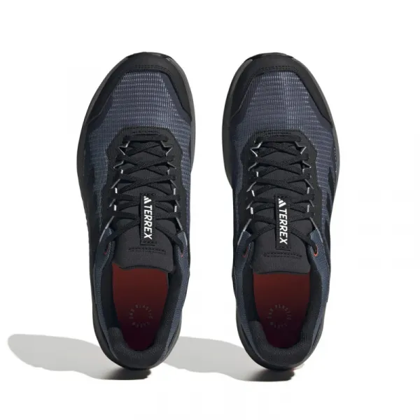 Pánska bežecká trailová obuv ADIDAS Terrex Trailrider GTX wonder steel core black impact orange
