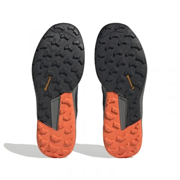 Pánska bežecká trailová obuv ADIDAS Terrex Trailrider GTX wonder steel core black impact orange