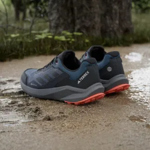 Pánska bežecká trailová obuv ADIDAS Terrex Trailrider GTX wonder steel core black impact orange