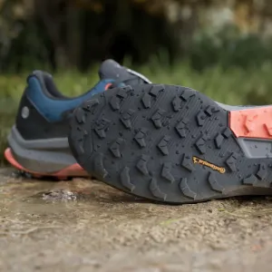 Pánska bežecká trailová obuv ADIDAS Terrex Trailrider GTX wonder steel core black impact orange