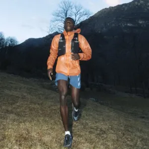 Pánska bežecká trailová obuv ADIDAS Terrex Trailrider GTX wonder steel core black impact orange