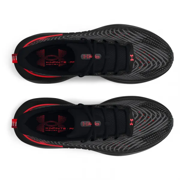 Pánska bežecká obuv UNDER ARMOUR UA Infinite Pro black anthracite racer red