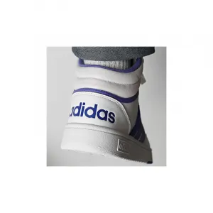 Pánska rekreačná obuv ADIDAS Hoops 3.0 Mid cloud white blue spark semi cobalt blue