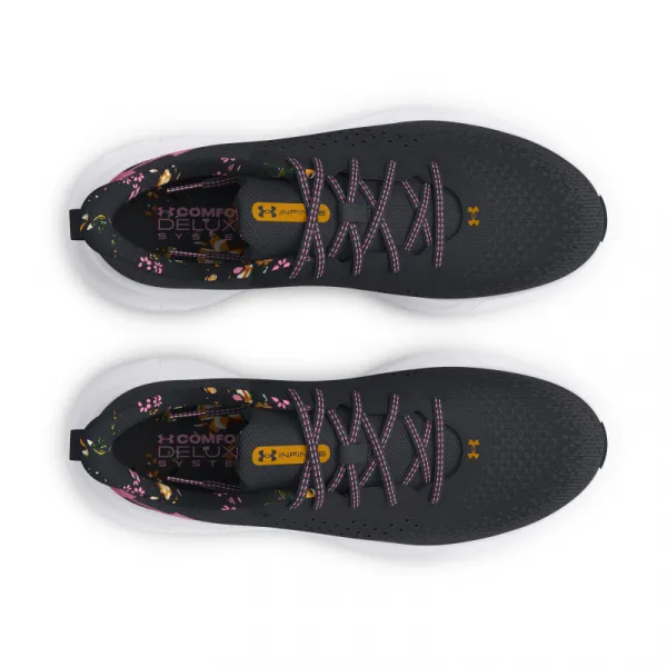 Dámska bežecká obuv UNDER ARMOUR UA W Infinite Print black anthracite meta pink