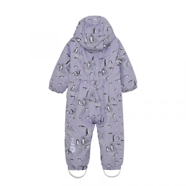 Dievčenský zimný overal COLOR KIDS Coverall - AOP-741593.6053-Languid Lavender