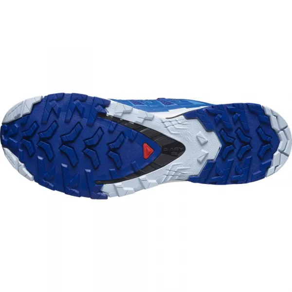 Pánska bežecká trailová obuv SALOMON XA Pro 3D V9 surf the web ibiza blue white