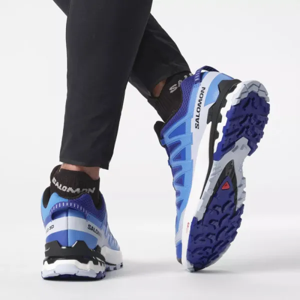 Pánska bežecká trailová obuv SALOMON XA Pro 3D V9 surf the web ibiza blue white