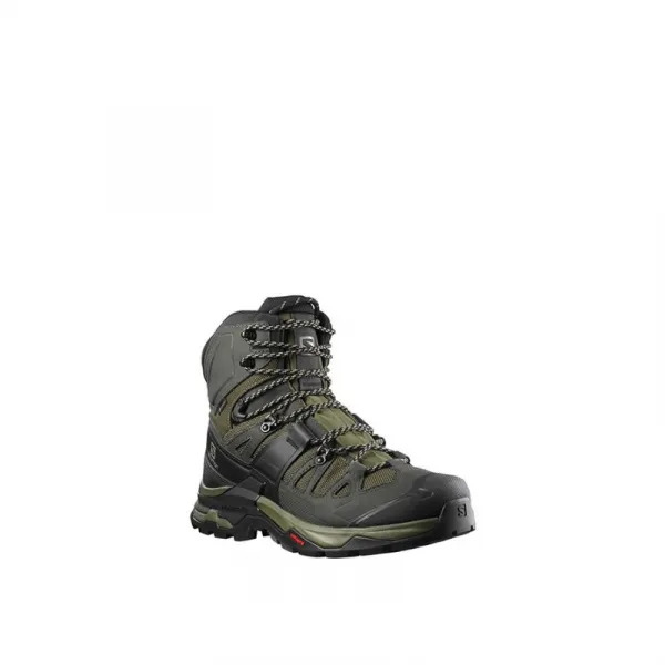 Pánska vysoká turistická obuv SALOMON Quest 4 GTX olive night peat safari