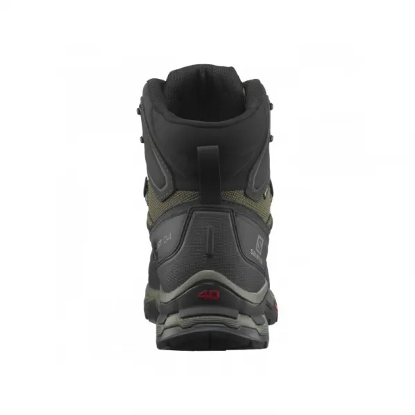 Pánska vysoká turistická obuv SALOMON Quest 4 GTX olive night peat safari
