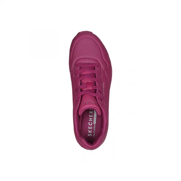 Dámska rekreačná obuv SKECHERS Uno Stand On Air Ws magenta