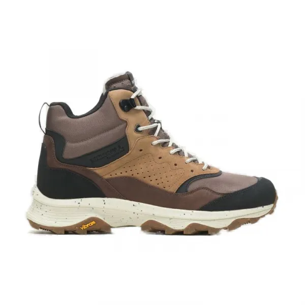 Pánske členkové zimné topánky MERRELL Speed Solo Mid WP earth