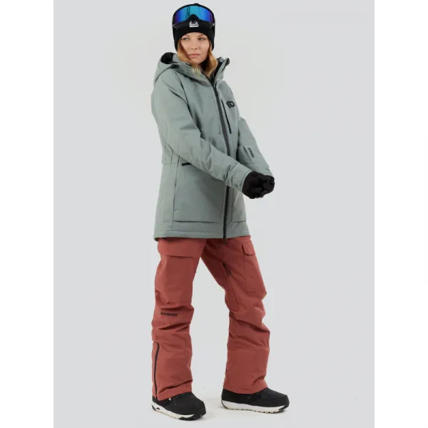 Dámske lyžiarske nohavice FUNDANGO Sakura ECO Bib Pants-361-orchid