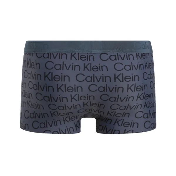 Pánske boxerky CALVIN KLEIN 1 PACK-LOW RISE TRUNK-MESH LOGO_INK
