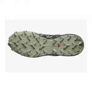 Pánska bežecká trailová obuv SALOMON Speedcross 6 GTX grisaille carbon tea
