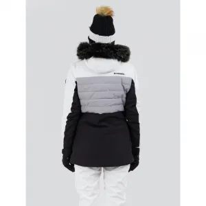 Dámska lyžiarska bunda FUNDANGO Salina Padded Jacket-100-white