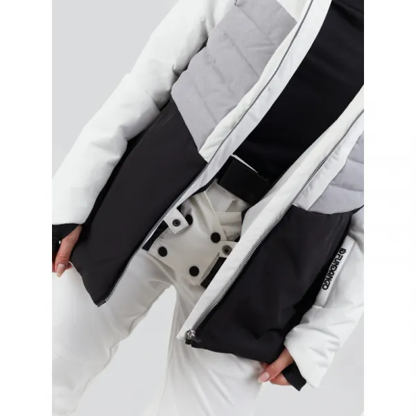 Dámska lyžiarska bunda FUNDANGO Salina Padded Jacket-100-white