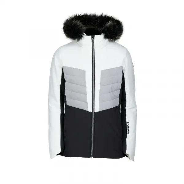 Dámska lyžiarska bunda FUNDANGO Salina Padded Jacket-100-white