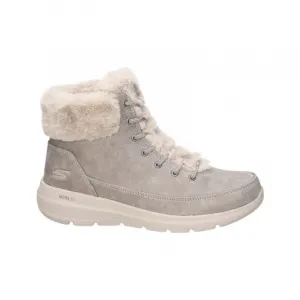 Dámske členkové zimné topánky SKECHERS Glacial Ultra taupe