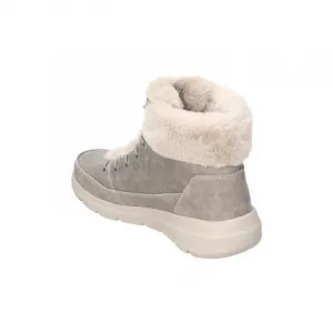 Dámske členkové zimné topánky SKECHERS Glacial Ultra taupe