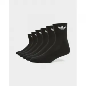 Ponožky ADIDAS 6 PACK-MID ANKLE SCK-BLACK