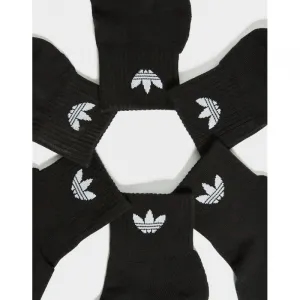 Ponožky ADIDAS 6 PACK-MID ANKLE SCK-BLACK