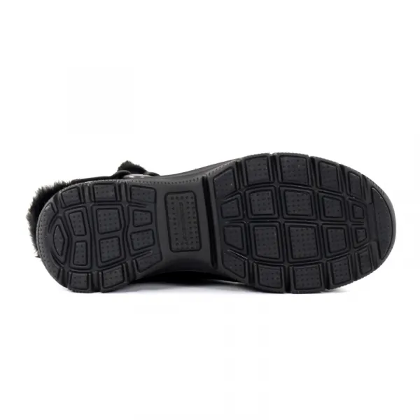 Dámske členkové zimné topánky SKECHERS Easy Going Dreamer black black