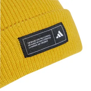 Zimná čiapka ADIDAS ESS BEANIE CUFF ACTGOL BLACK WHITE