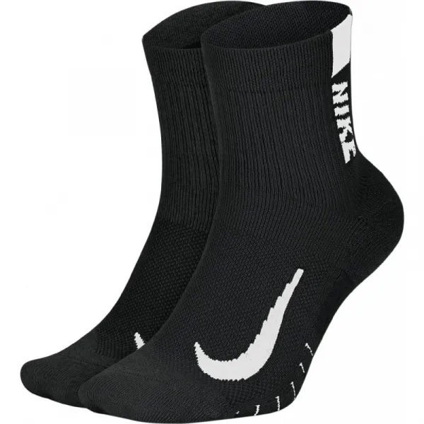 Ponožky NIKE 2 PACK-NK MLTPLIER ANKLE-Black