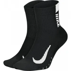 Ponožky NIKE 2 PACK-NK MLTPLIER ANKLE-Black