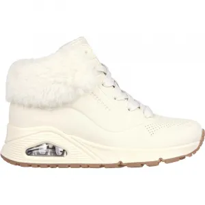 Dievčenské členkové zimné topánky SKECHERS Uno Fall Air natural