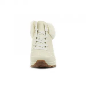 Dievčenské členkové zimné topánky SKECHERS Uno Fall Air natural