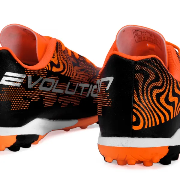 Chlapčenské futbalové kopačky turfy JOMA Evolution 2501 Jr TF black orange