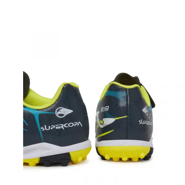 Chlapčenské futbalové kopačky turfy JOMA Super Copa 2503 K TF navy blue