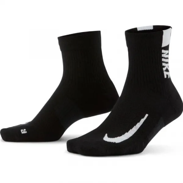 Ponožky NIKE 2 PACK-NK MLTPLIER ANKLE-Black