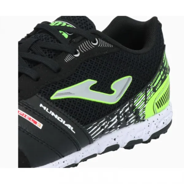 Pánske futbalové kopačky turfy JOMA Mundial 2501 M TF black green