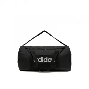 Cestovná taška ADIDAS LINEAR DUFFEL M BLACK BLACK WHITE